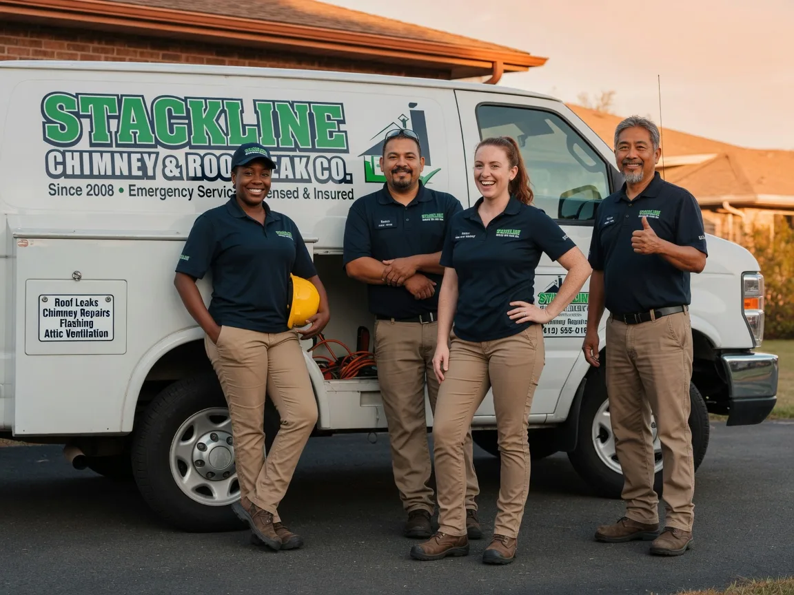 Chimney flashing repair company in Macy, NE